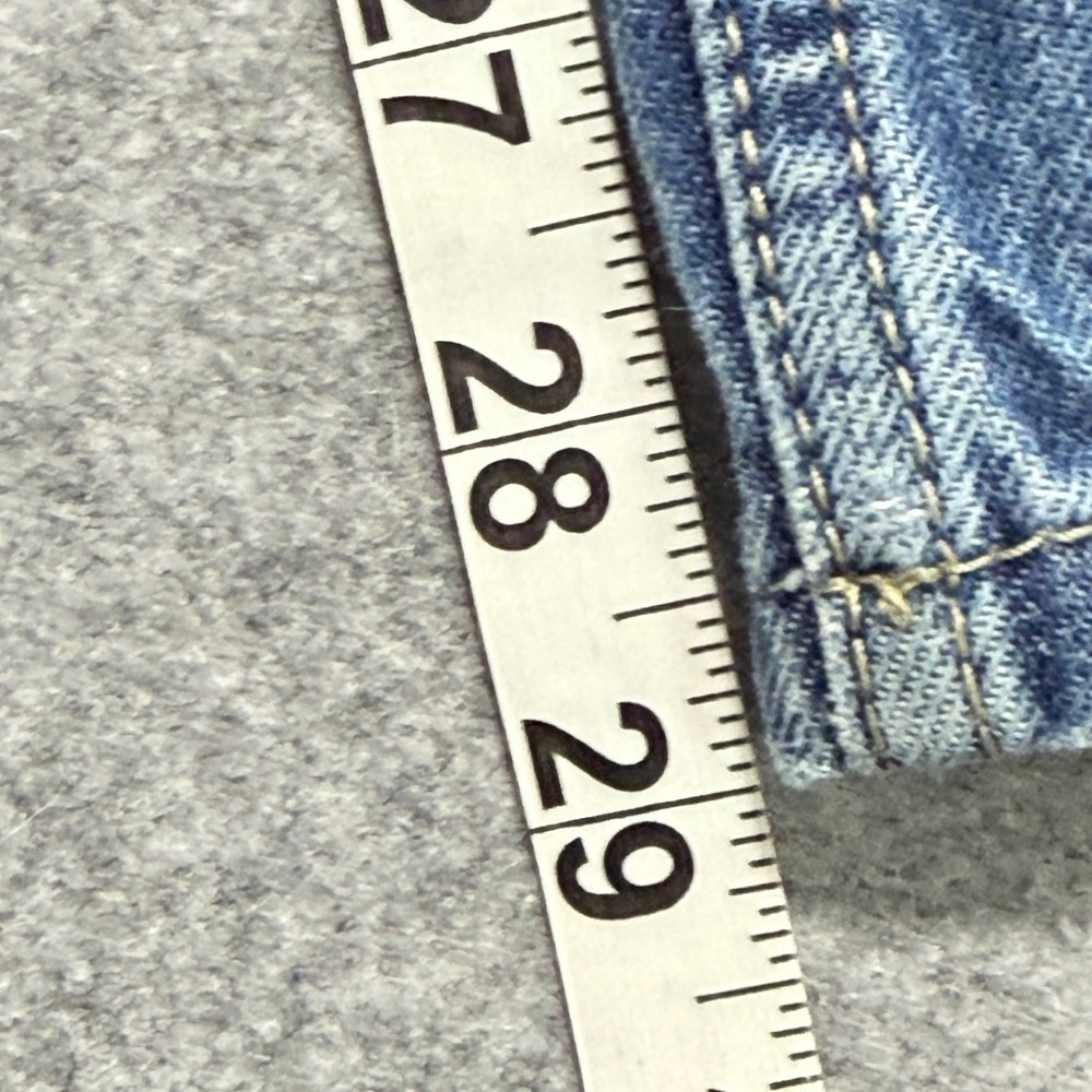 Levis Low Pro Straight Jeans Womens 29 Medium Wash Retro Mid Denim Rise 90s Look - Picture 5 of 9